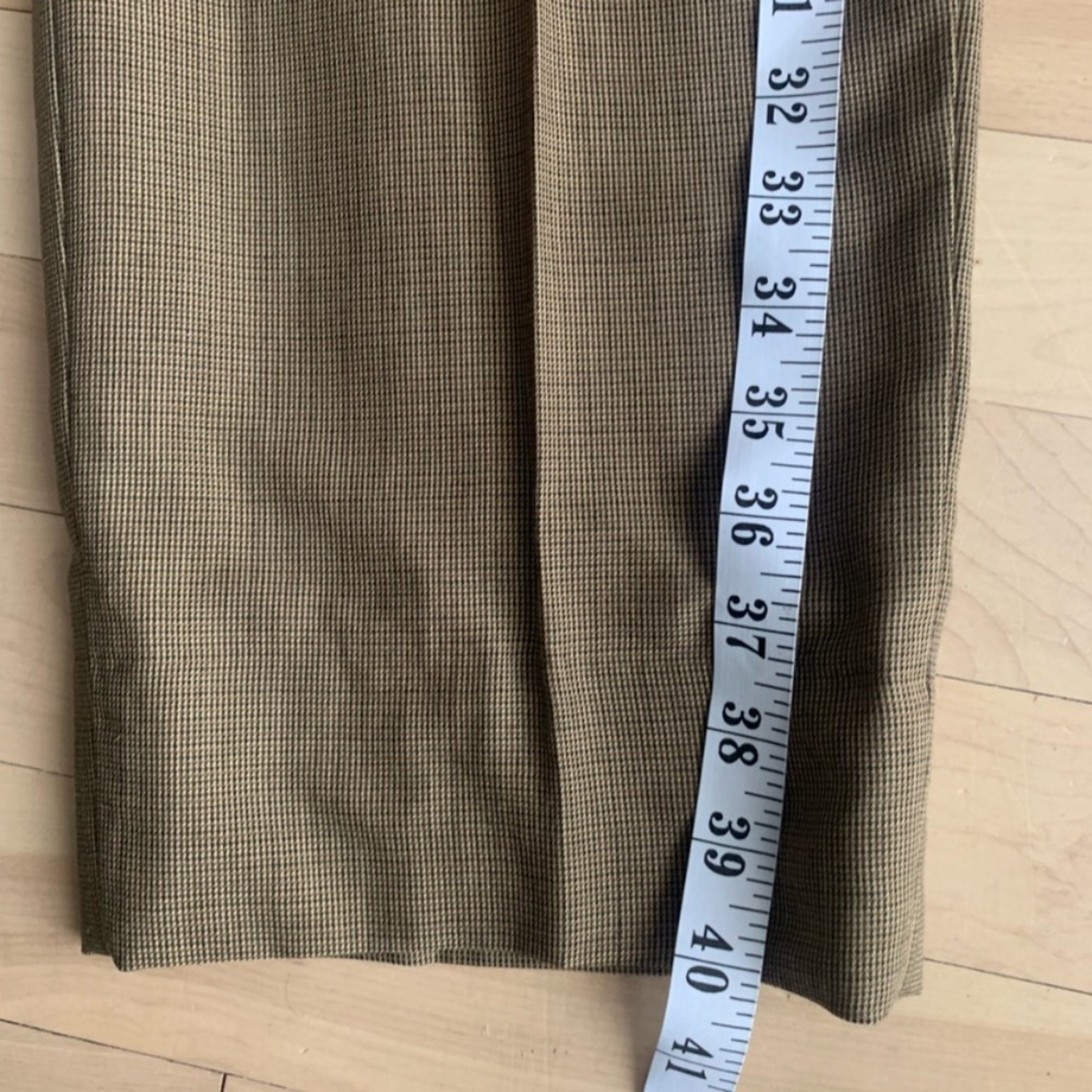 TOMMY HILFIGER Vintage - Pleated Tweed Trousers | Preppy Tailored Pants - Picture 8 of 14
